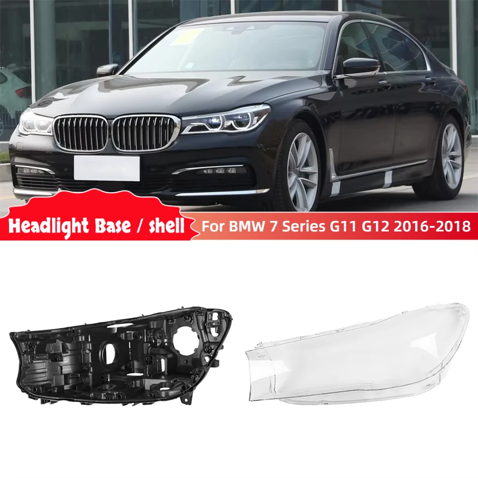 

For BMW 7 Series G11 G12 730 740 760 2016 2017 2018 Articles Cars Base Head Lamp Shell Back House Headlight Rubber Cover