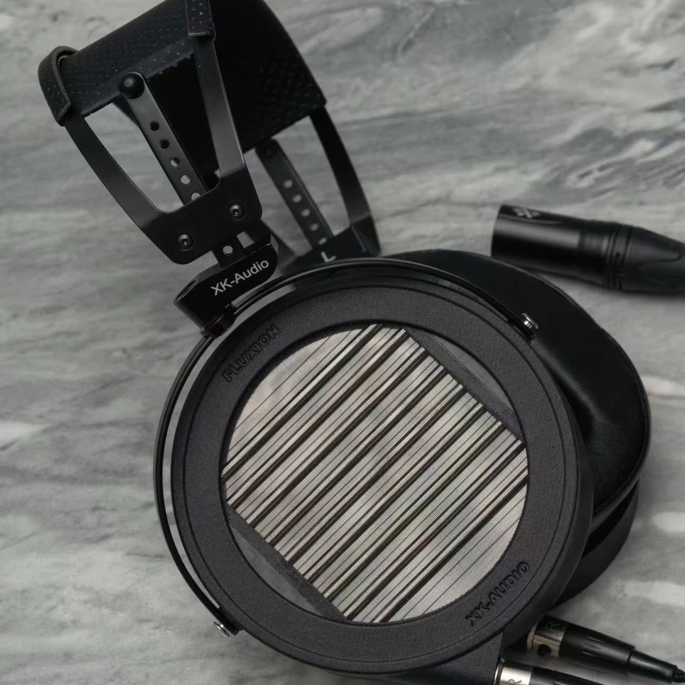 XK AUDIO FLUXION كامل المغناطيسي مصبغة الحرة مستو المغناطيسي فوق الأذن سماعات السلكية Hifi رصد سماعة الرأس الرائد سماعة OMS #2
