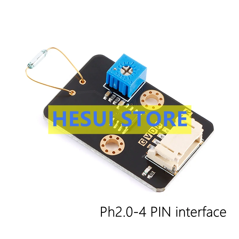 MKA-07101 normally open reed tube magnetic switch module PH2.0-4pin interface