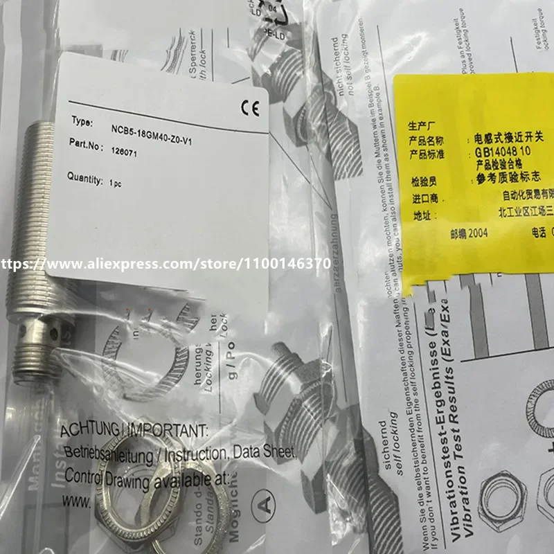 

Новый высококачественный индуктивный датчик приближения NCB5-18GM40-Z1-V1 NCB5-18GM40-Z1 NCB5-18GM40-Z0-V1, 3 шт.