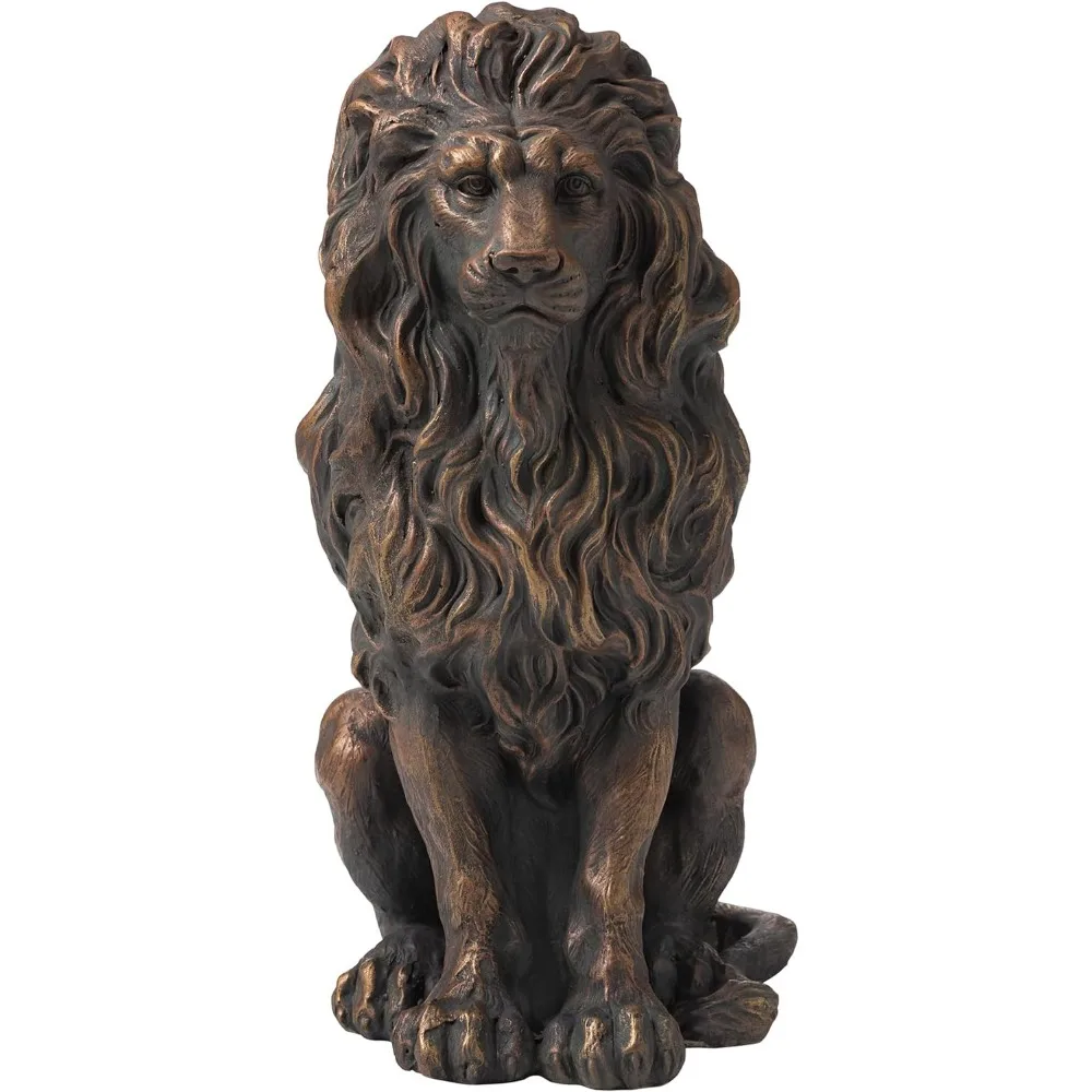 

Guardian Standing Lion Outdoor Statue Home Decoration Bronze Buddha Sculptures & Figurine Crafts Decor Garden