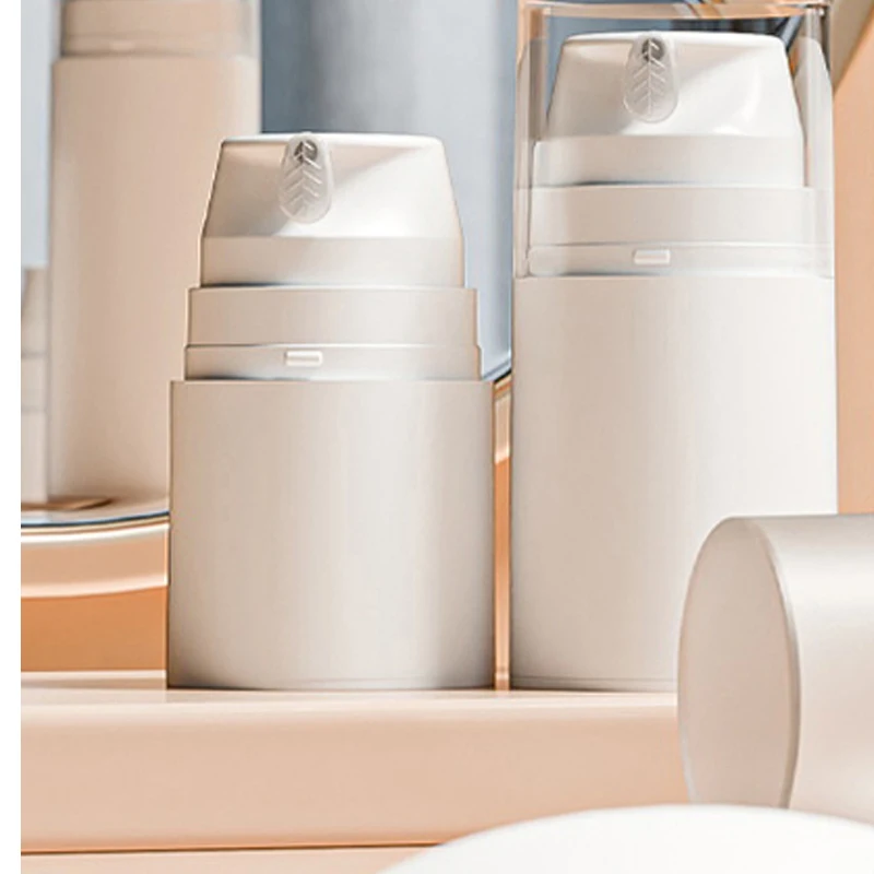 ขวดเครื่องสำอางแบบเติมได้ ป้องกันการรั่วซึม ขนาด 30/50/100 มล. แบบพกพาสำหรับเดินทาง