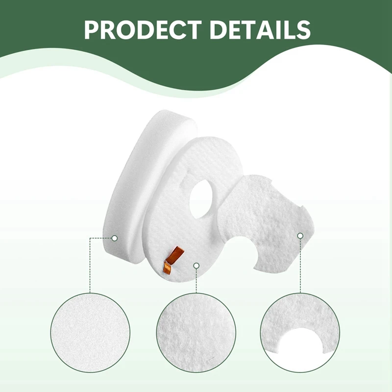 Hv301,hv302,hv303,hv305,hv308,hv310用の交換用コットンフィルター