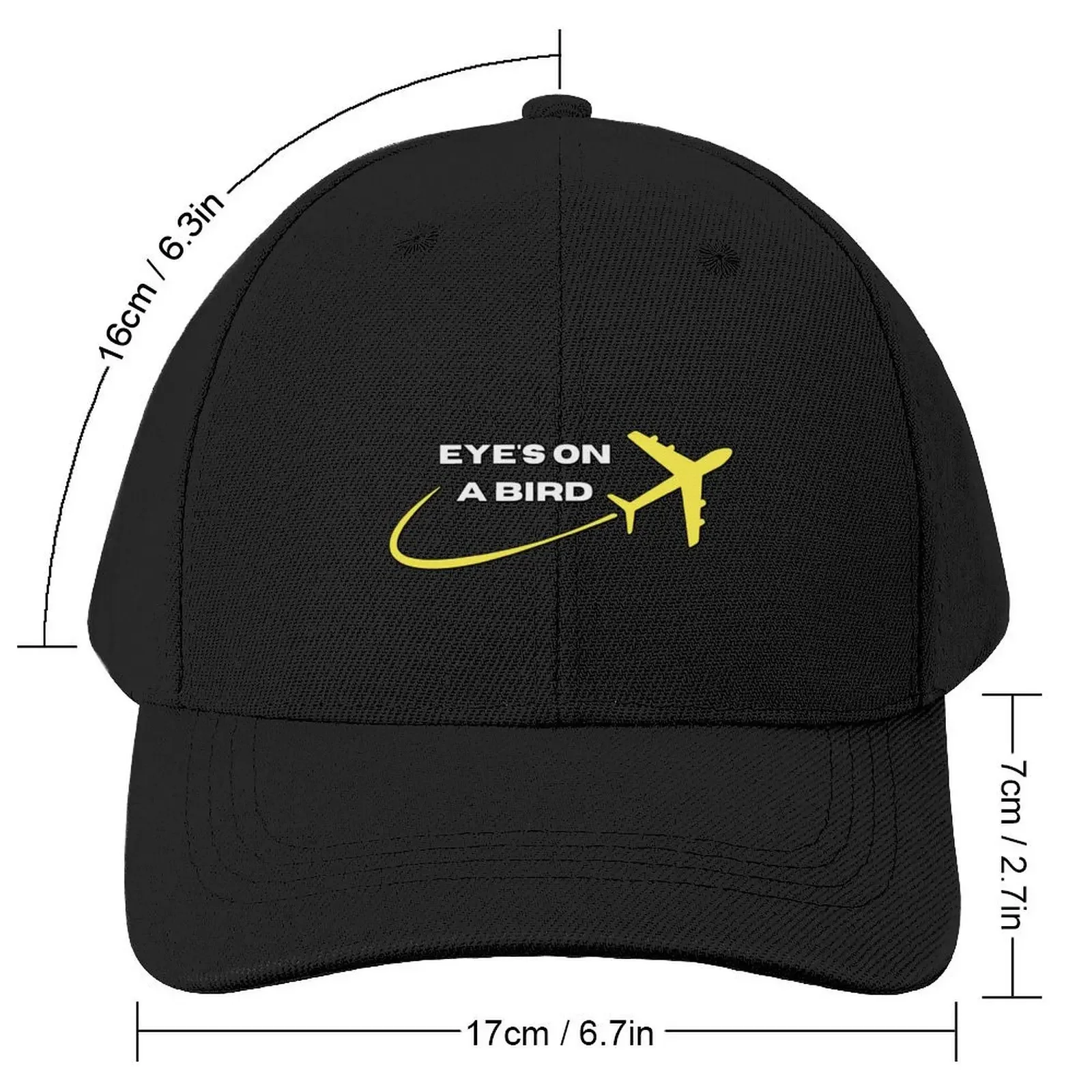 Plane aviation photography camera fun Baseball Cap black Mountaineering derby hat For Women Men's