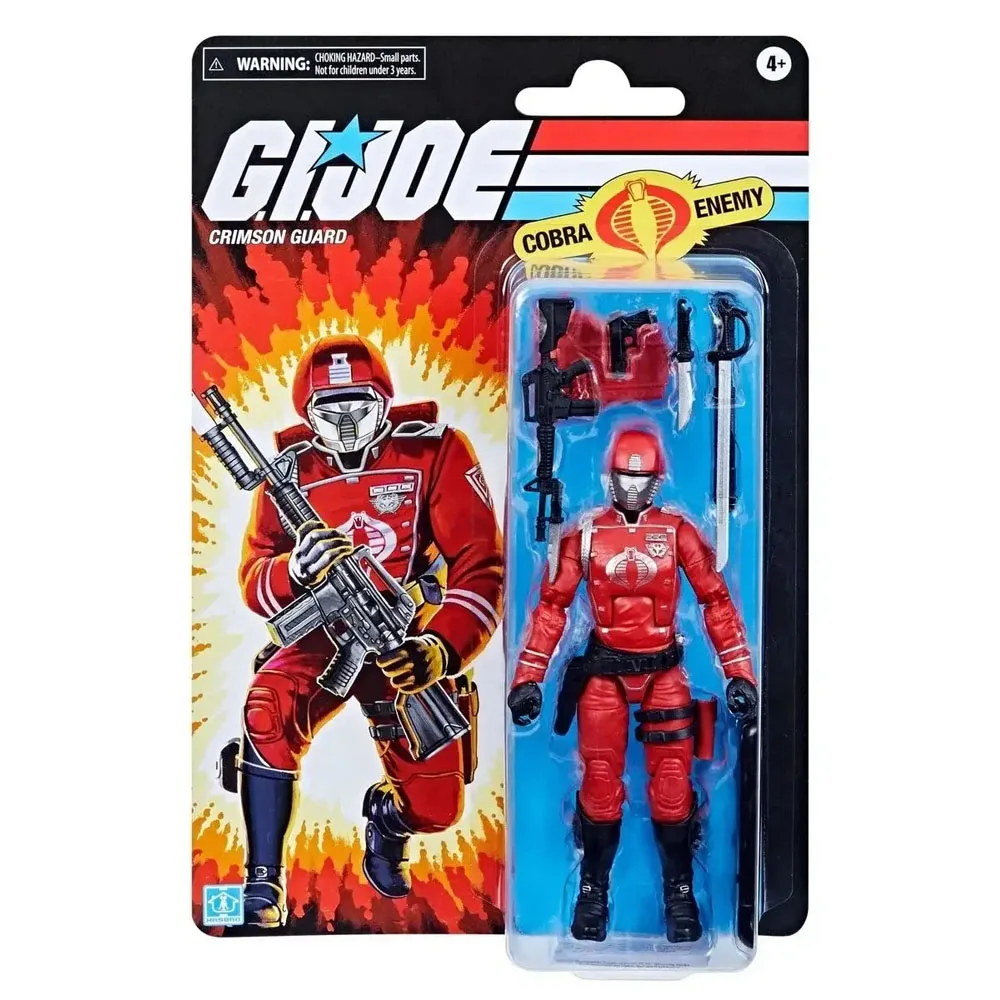 متوفر في المخزون هاسبرو جي. سلسلة جو كلاسيفاد ريترو قرمزي الحرس 15 سنتيمتر عمل الشكل الأصلي نموذج الصبي لعبة هدايا عيد الميلاد