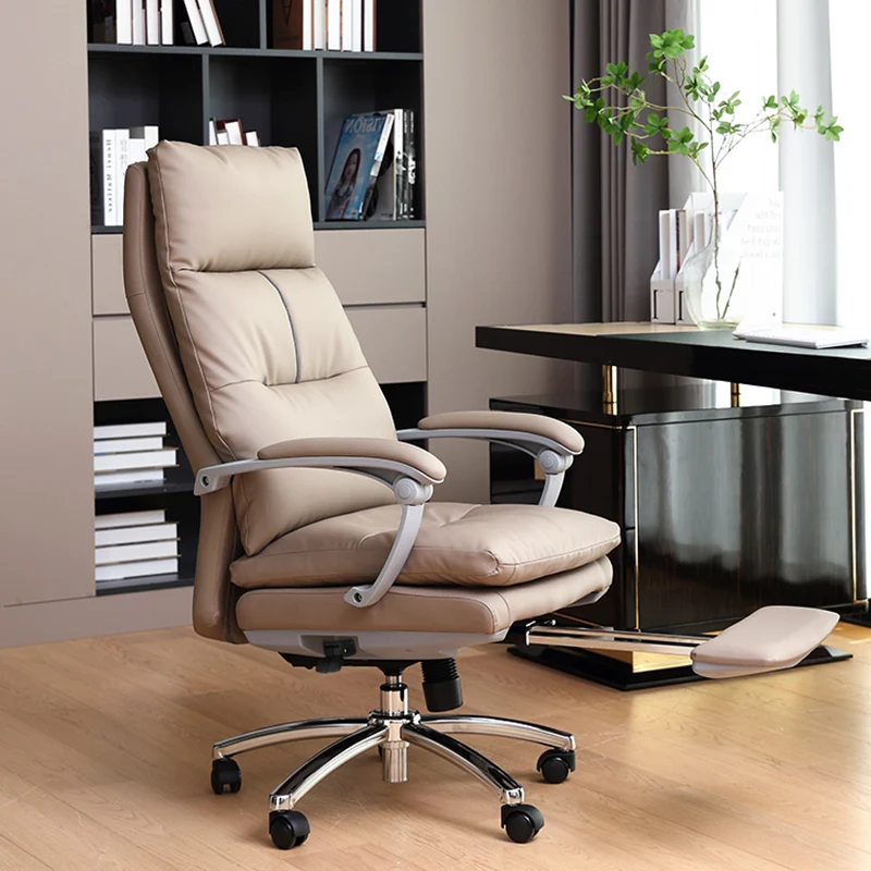 

Individual Cushions Computer Office Chairs Leather Study Executive Gaming Chair Reading Luxury Cadeira Ergonomic Chair SY50OC