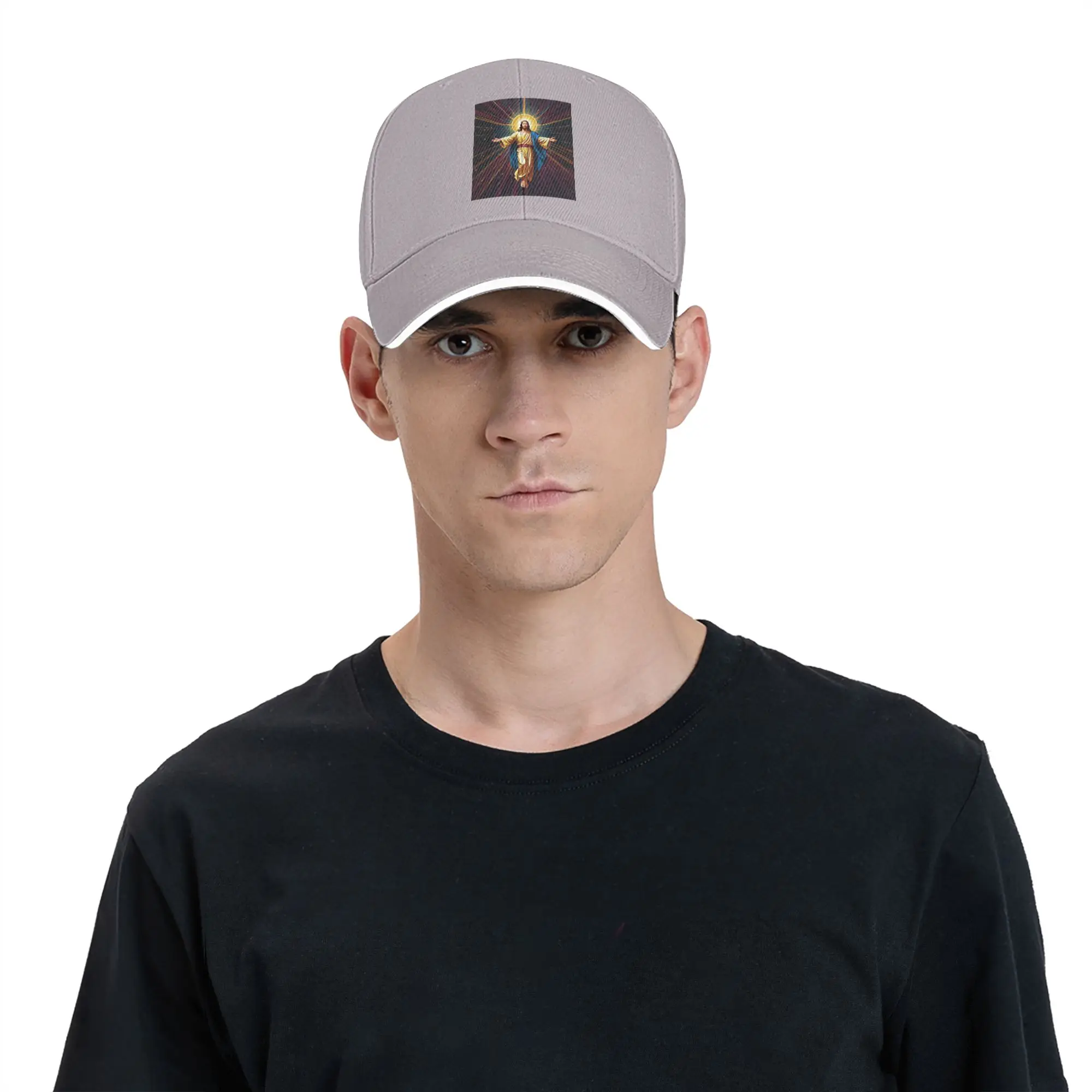 Catholicism Saints Jesus Mary  Cap Fashion Casual Baseball Caps Adjustable Hat Hip Hop Summer Unisex Baseball Hats Customizable