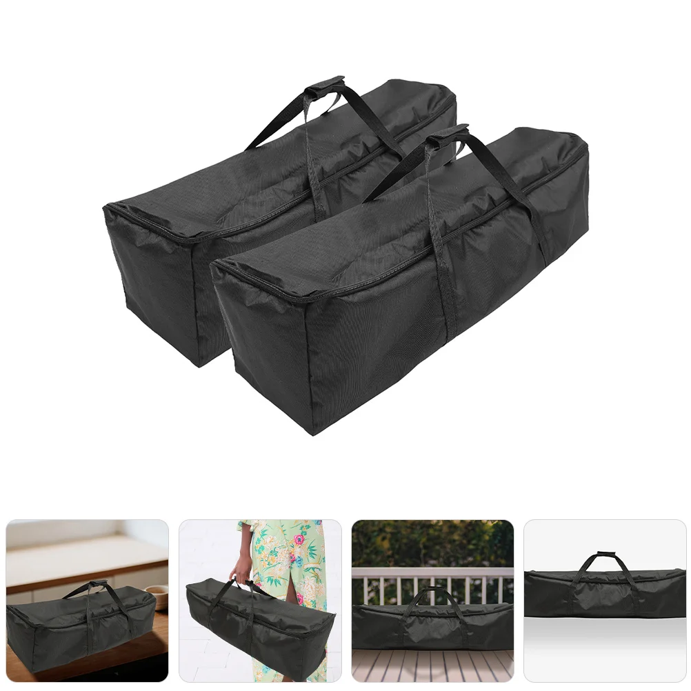 

2Pcs Heavy Duty Tripod Carrying Case Foldable Lightweight Design with Smooth Zipper for Photo Studio Equipment Protection and