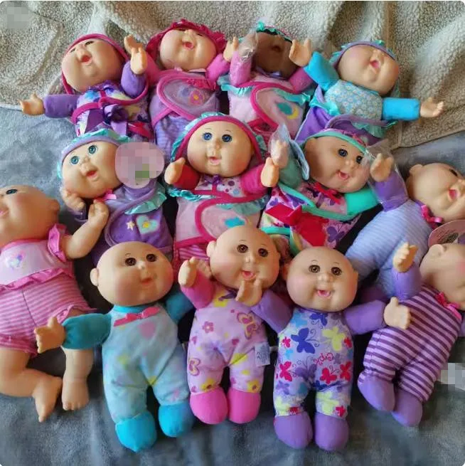 

22cm Cabbage Cute Baby Doll children's Birthday Gift toys Kids Play House Toys Vinyl Doll Girl's Gift A01