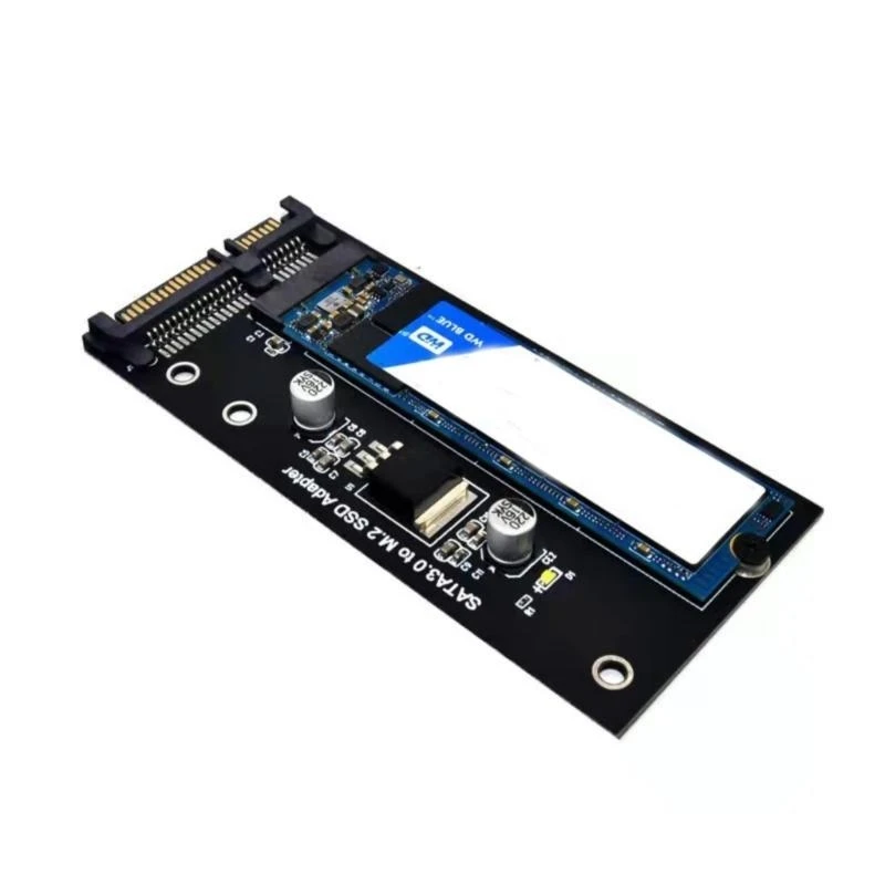 M.2 для SATA3 NGFFS SSDS CARD Adapter Card для быстрого подключения данных 6 Гбит / с в компьютерах и ноутбуках