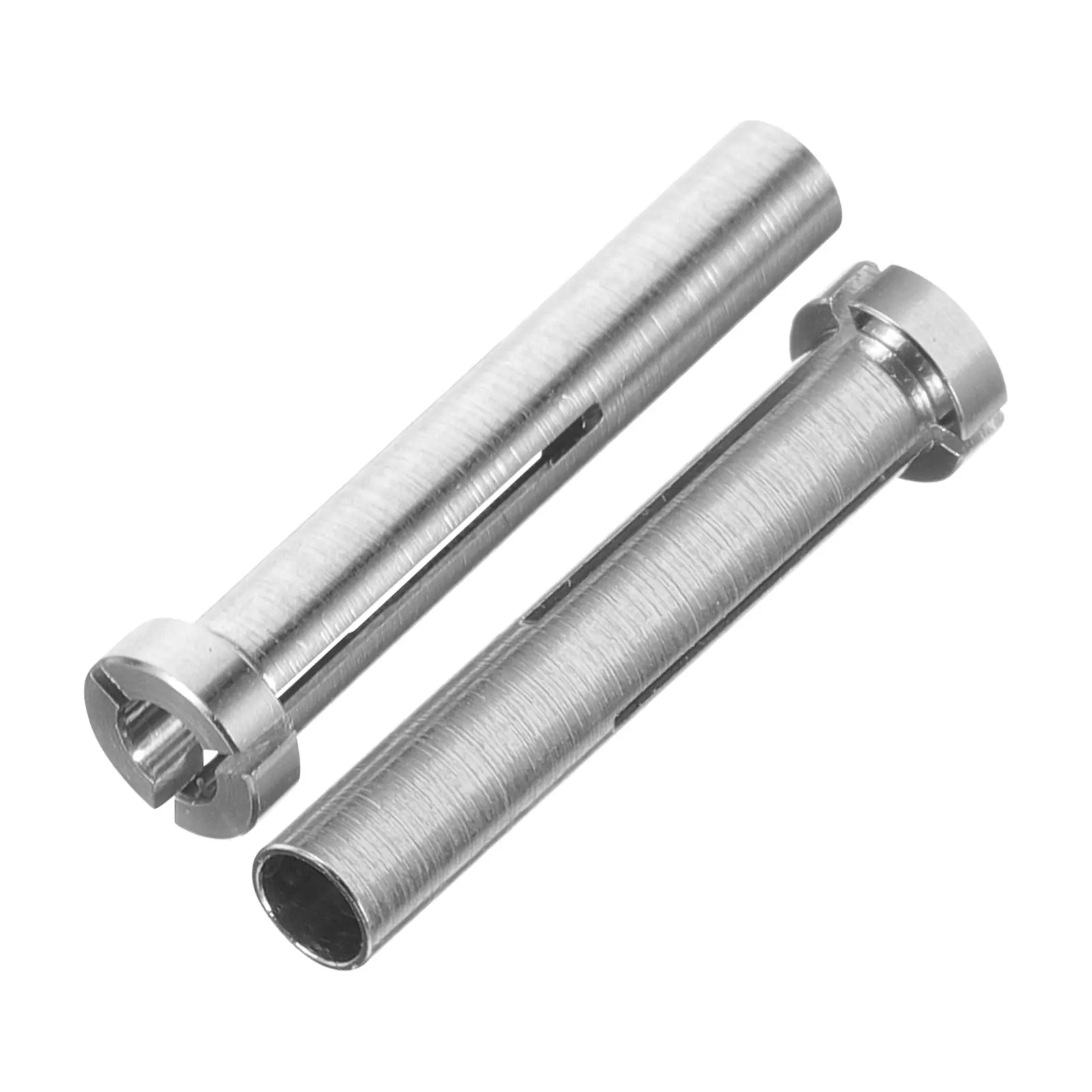 

2pcs Stainless Steel Bit Converter Reusable Drill Adapter 3.00Mm Precision Conversion Tool Wear Resistant Clamping Stability
