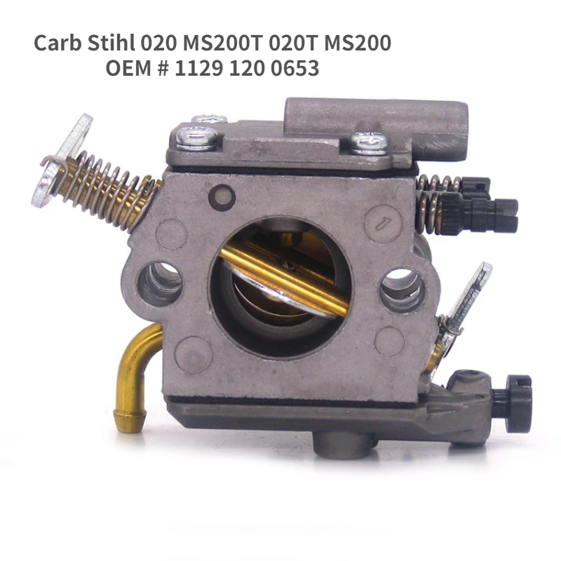 Stihl Carburetor Chainsaw For 020T MS200 MS200T ZAMA C1Q-S126B OEM #1129 120 0653 Carburettor 020 020T Carburador MS 200 200T