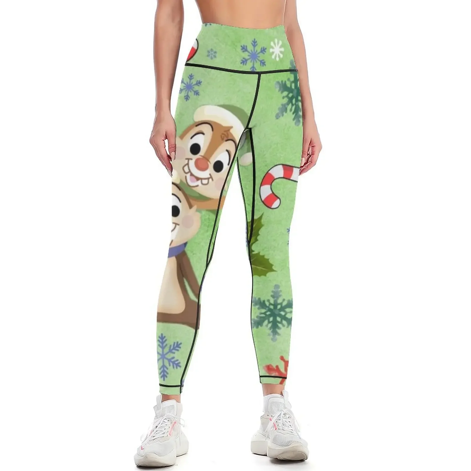 

Happy squirrel! Leggings sports tennis for for fitness Training pants Women sportwear Womens Leggings