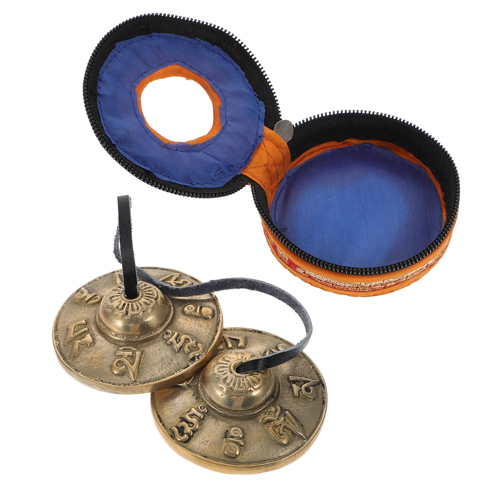 

Instrument Metal Bells Hand Held Percussion Copper Cymbals Chime Musical Yoga Sound Child Spiritual