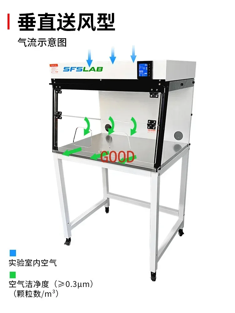 Laboratory purification clean workbench single person