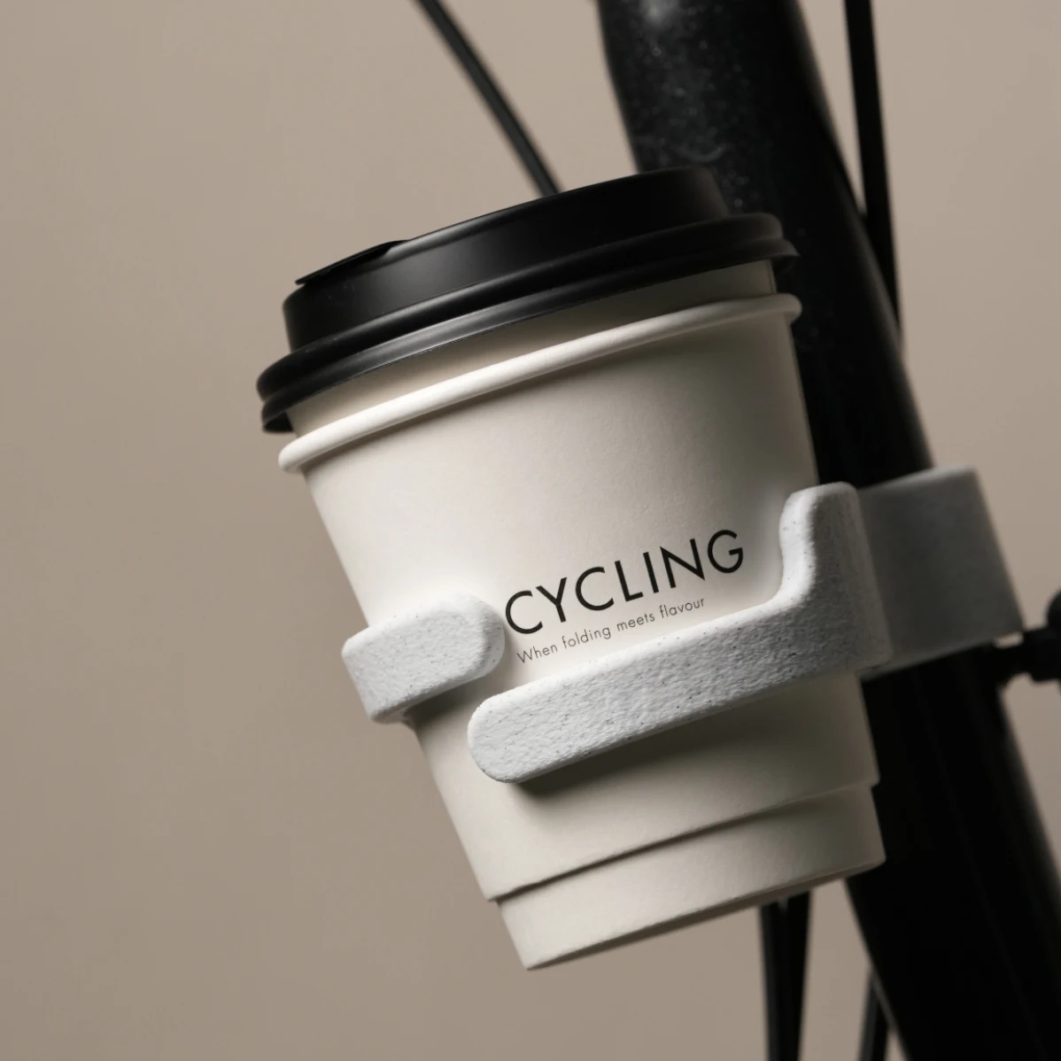 Easy Water and Coffee Cup Holder Clamp Suitable for Brompton Bicycle TOP Quality Folding Bicycle Summer Hydration Accessories