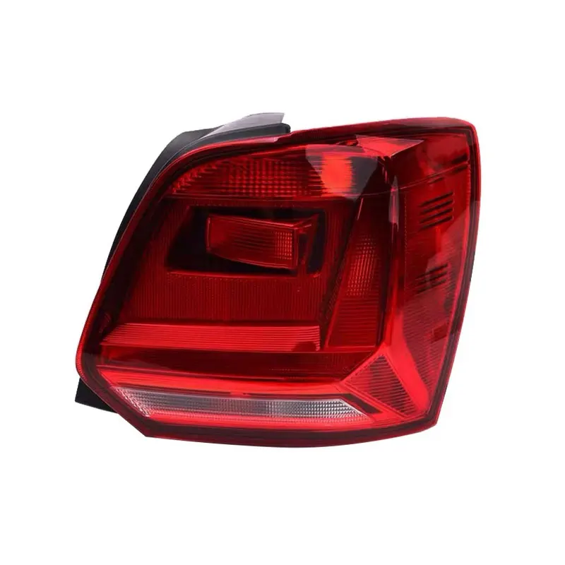 Car Accessories Rear Tail Light Warning Bumper Lamp For Volkswagen VW Polo Sport Edition 2014-2018 Lamp Housing Without Bulbs