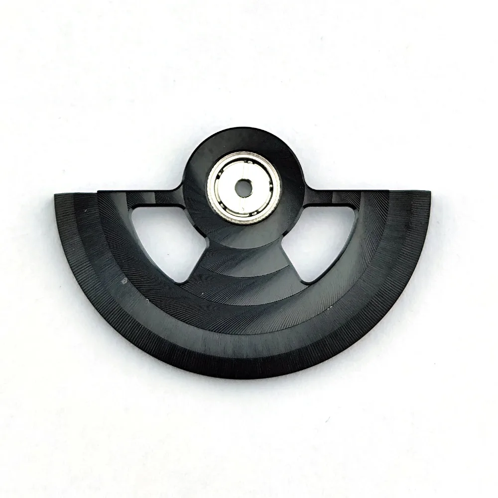 Oszillierendes Gewicht für NH35 NH36 NH38 4R Uhrwerk, Metallrotoren, kompatible Ersatzteile, schwarze, blaue und roségoldene Rotoren – Detail 5