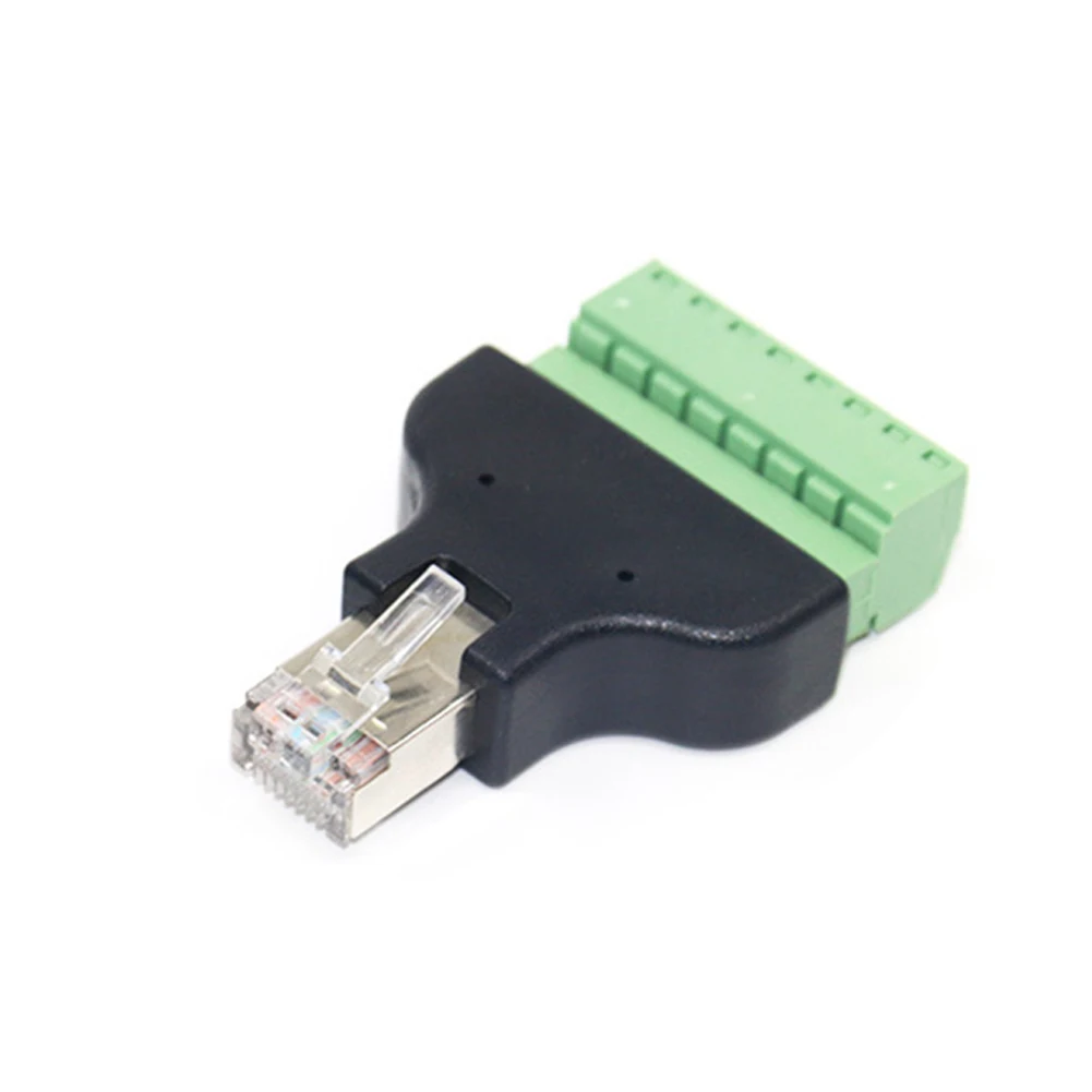 لتوصيلات الفيديو RJ45 8-Pin موصل إعداد الشبكات اتصالات استكشاف الأخطاء موصل تطبيق الشبكات