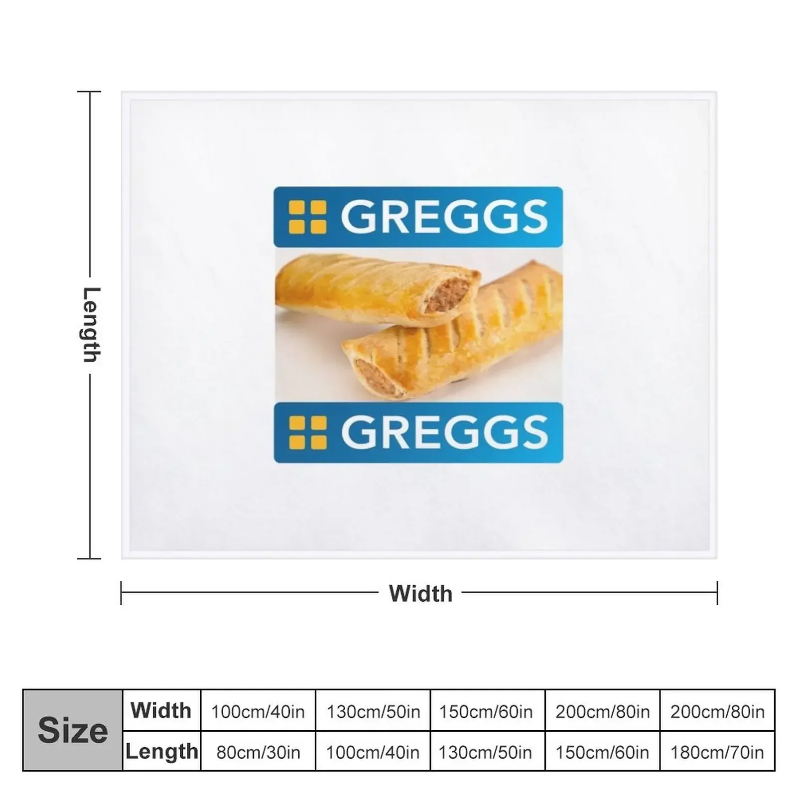 GREGGS Pasty Throw Blanket Luxury Throw bed plaid Multi-Purpose Blankets