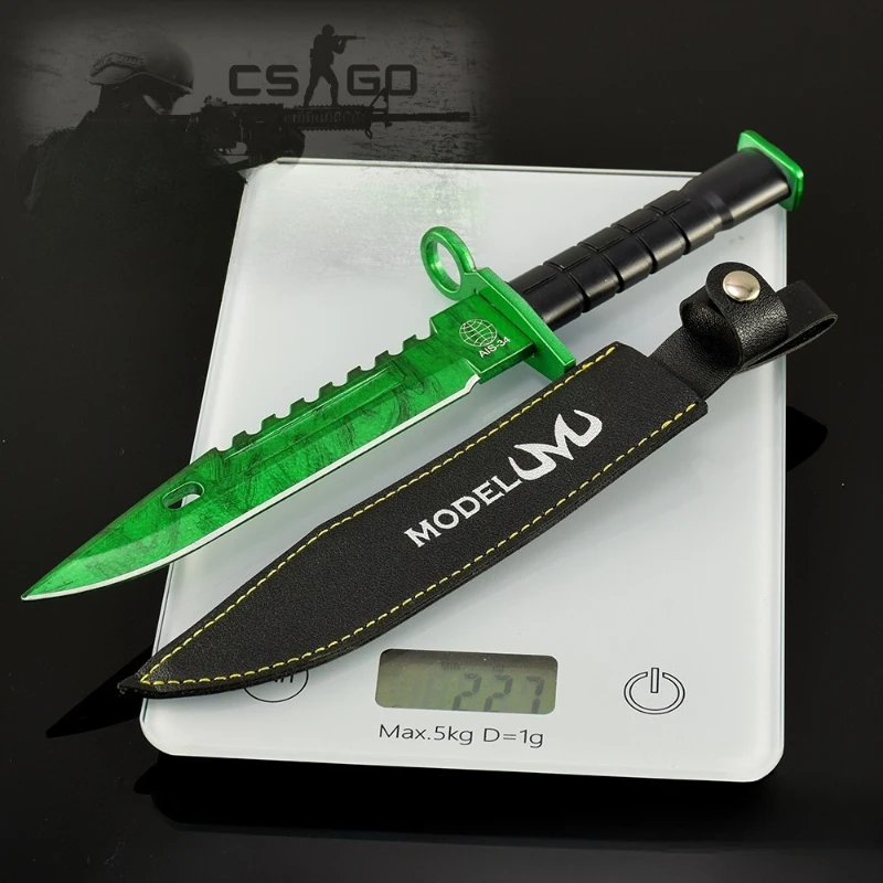 26cm/10.24in go's faca medieval samurai cosplay adereços arma modelo periféricos de jogo namorado presente mesa colecionável brinquedo ao ar livre