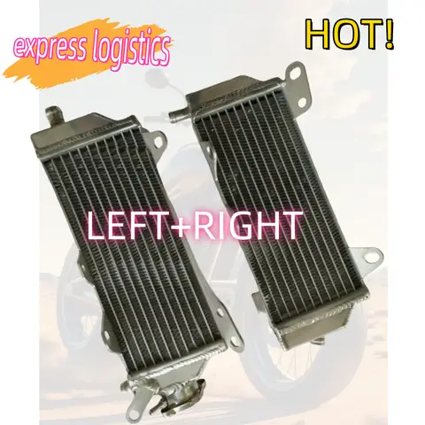 IZQUIERDO + DERECHO para Yamaha YZ250F 2019-2021 YZ450F 2018 2019 2021 YZ 250 450 F Radiador de aluminio YZ250 F YZ450 F 19 20 21