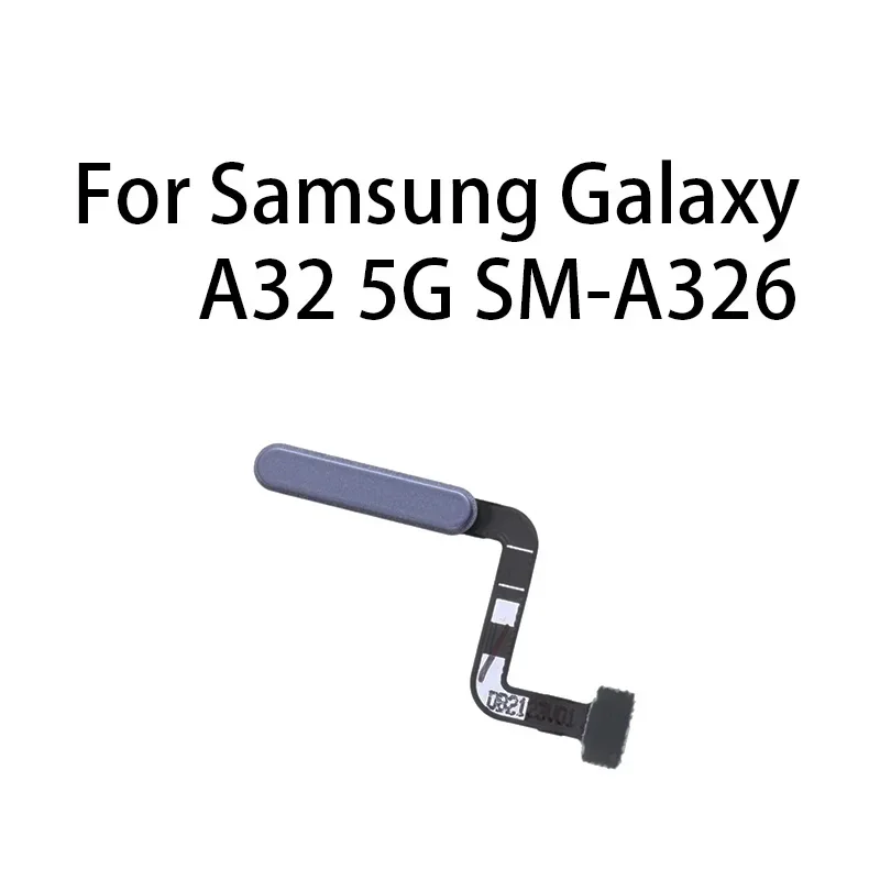 Home button fingerprint sensor flex cable for Samsung Galaxy A32 5G SM-A326