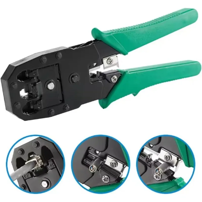 صافي المكشكش أليكات شبكة الكمبيوتر أدوات يدوية Rj45 RJ12 RJ11 CAT5/5e Lan كابل المكشكش كماشة Herramientas ل 8P8C 6P6C 4P4C المقابس #2