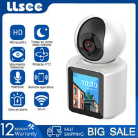 LLSEE HD 1080P,360,PTZ Mini Home CCTV Connection Phone One Click Video Call Indoor Wireless CCTV Camera Bidirectional audio