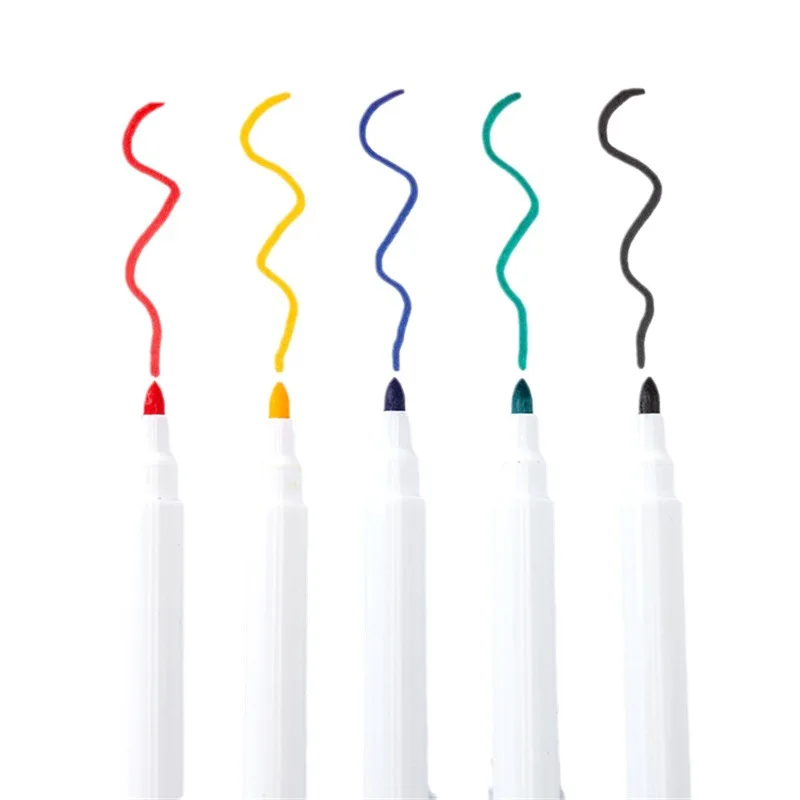 Magnetic Erasable Whiteboard Pen Color Options Blackboard Note Numbering Stationery Office Teaching Supplies for Classroom Use