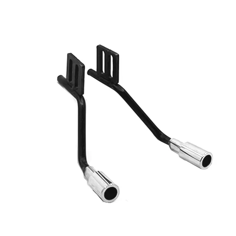1/10 RC Model Simulated Exhaust Stack Chimney Metal Exhaust Pipe with Adjustable Mount Bracket For SCX10 TRX4 D90 RC Crawler Dec view 2
