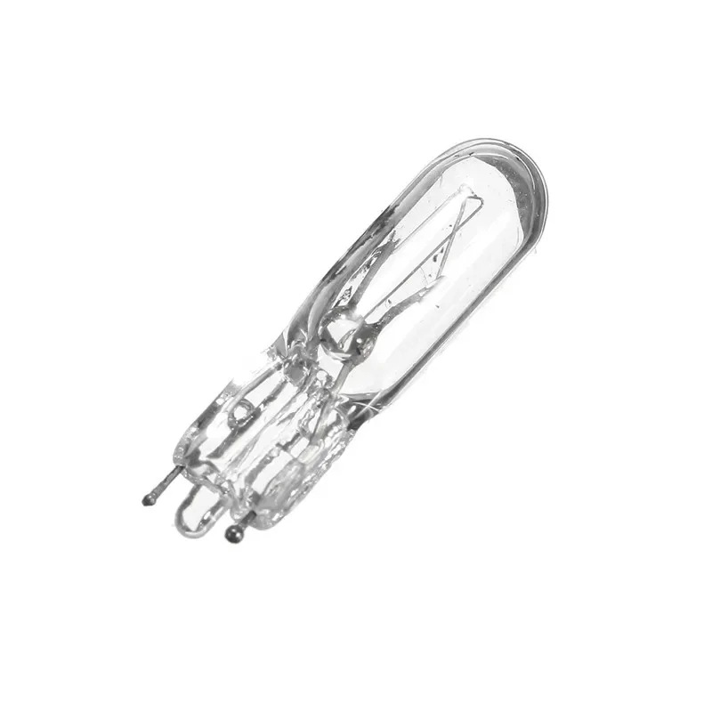 20Pcs Halogen Bulb 1.2W Car Instrument Lights Dashboard Bulb W2W T5 12V Auto interior warnning light Warm White Car Light Bulbs