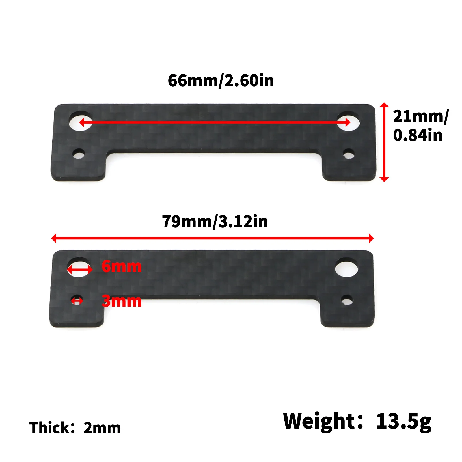 Voor Achter Lichaam Berichten Mount Lid voor Tamiya XV01 TT01 TT02 1/10 RC Auto