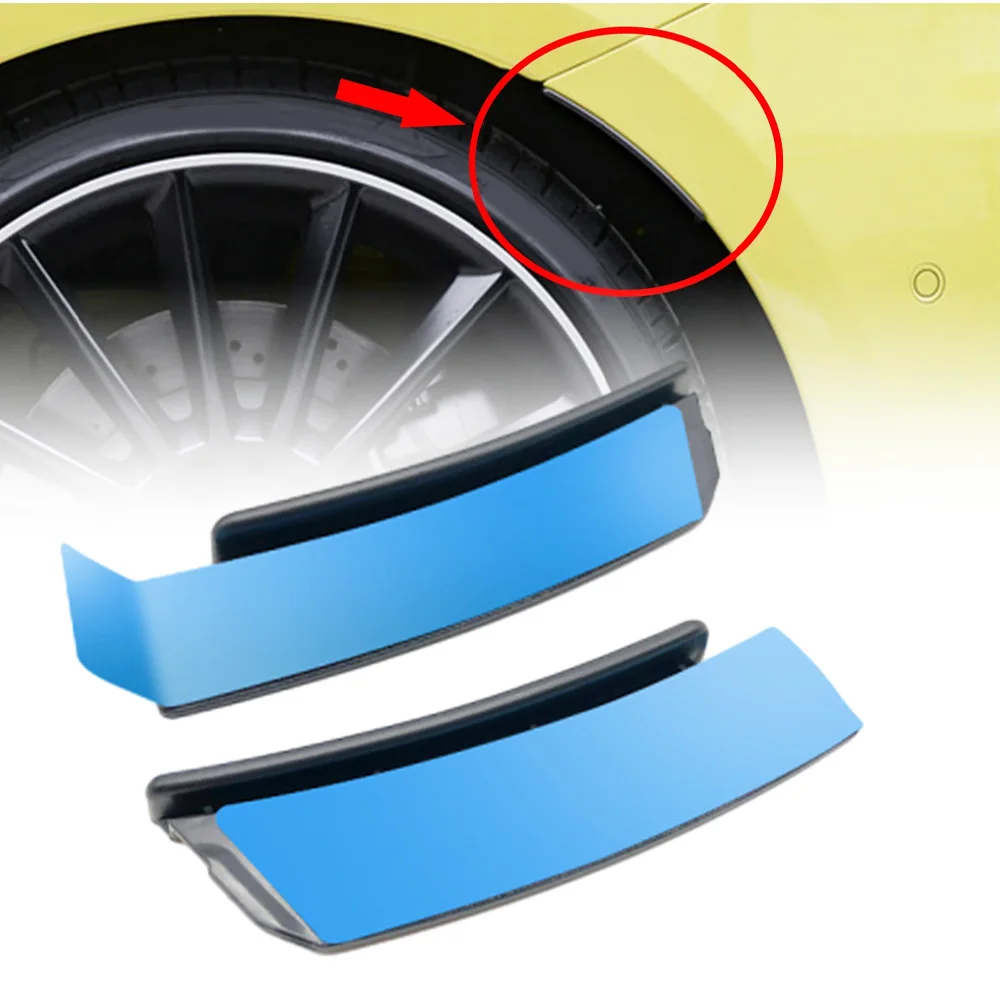 

For Mercedes-Benz W177 AMG A180 A200 A250 A35 2019-2022 Pair Rear Bumper Cover Trim Fender Flare Extension Wheel Eyebrow Lip