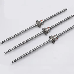 Ballscrew SFU1610 200 300 400 450 500 550 600 650 700 800mm C7 ball screw with 1610 flange single ball nut BK/BF12 end machined