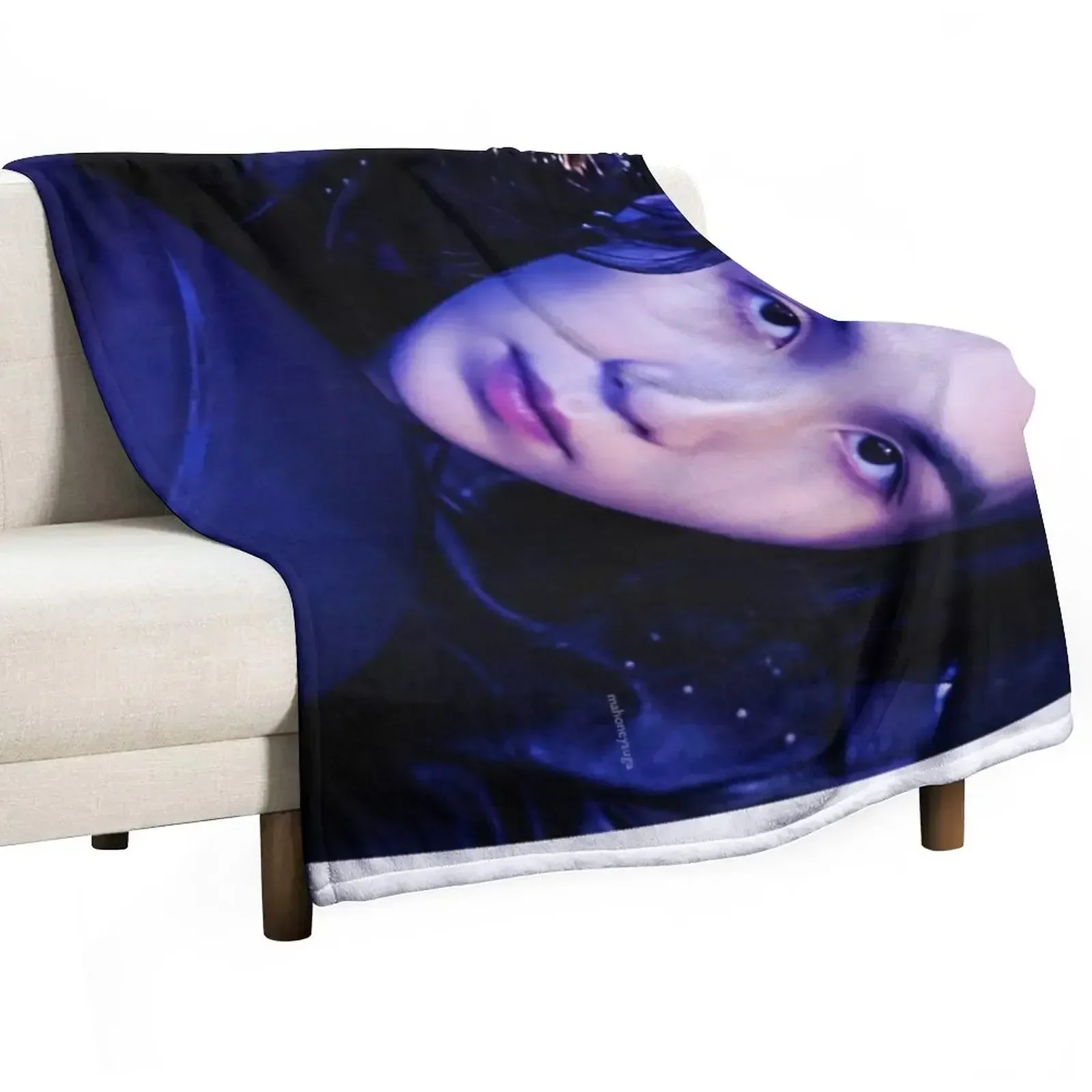 New Yoongi D-DAY Throw Blanket Custom Flannel Soft Bed covers Blankets