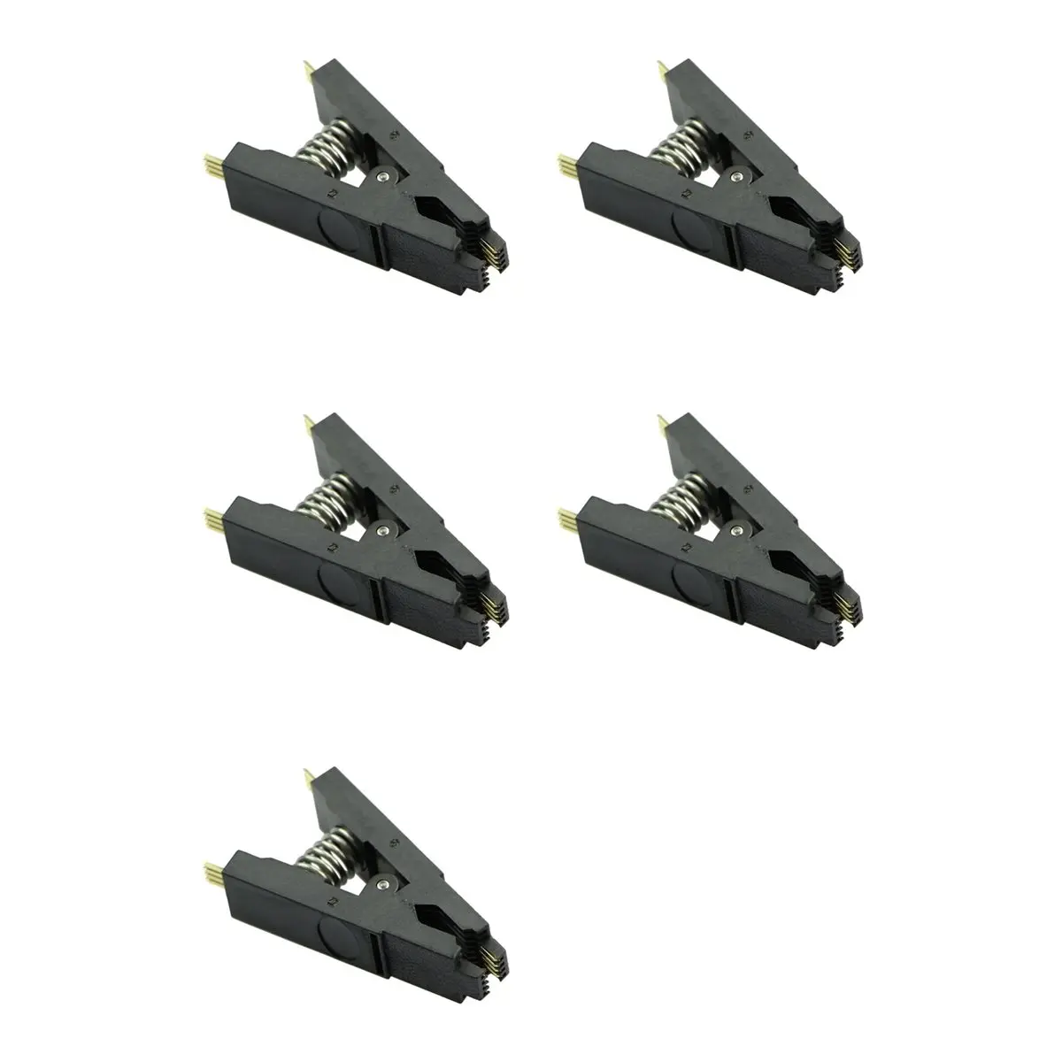update. 5X Programmer Testing Clip SOP SOIC 8 SOIC8 DIP8 DIP 8 SOP8 Pin IC Test Clamp NEW
