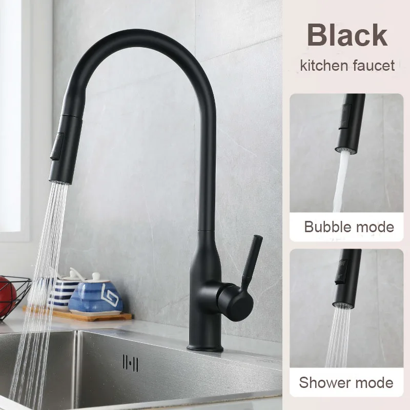 

Смеситель для кухонной раковины, смеситель для умывальника, выдвижной смеситель с одной ручкой, краны для горячей и холодной воды, аксессуары для кухонь на палубе