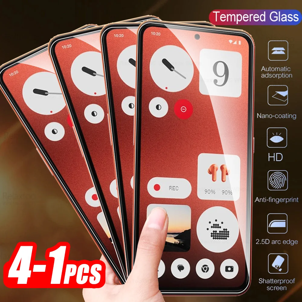 1-4Pcs HD Tempered Glass For Nothing CMF Phone 1 5G Screen Protector NothingCMF Phone1 CMFPhone One 2024 Armor Protective Film