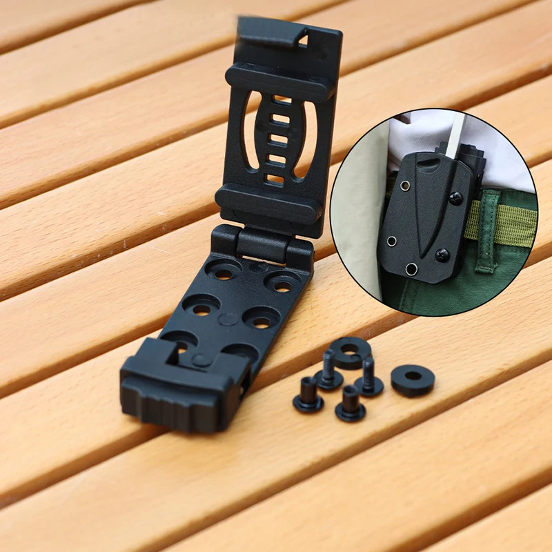 scabbard back clip Quick dial multifunctional waist clip/back clip with K sheath/scabbard tool/cutter DIY  accessory