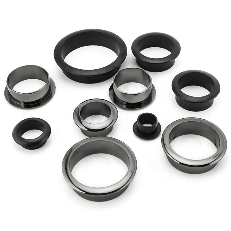 NEW 18-80MM Computer Desk Cable Grommets Wire Hole Cover Cabinet Vent Decorative Ring Cable Furniture Hardware Desk Accessories