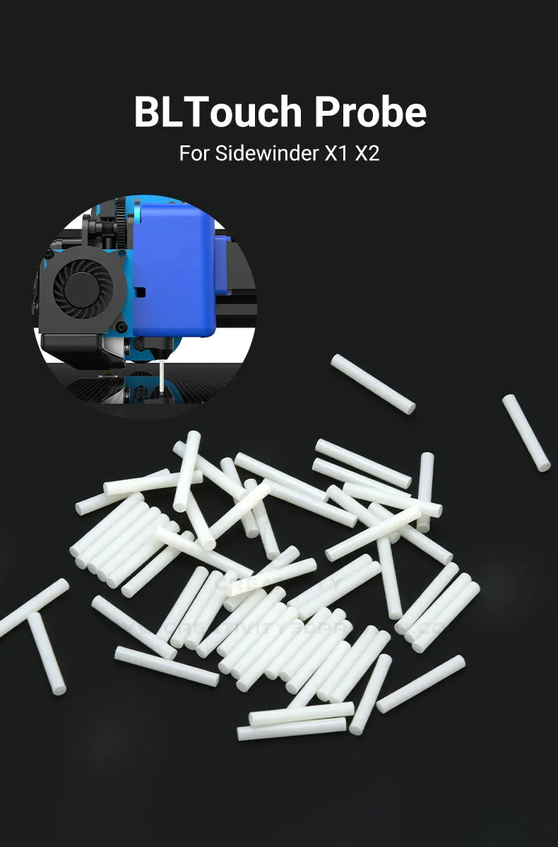 Selbstnivellierende ABL-Touch-Nadel für 3D-Drucker Artillery Sidewinder X1, X2 /Genius, Pro Separater Ersatz ABL Fingerhut-Sonde – Detail 1