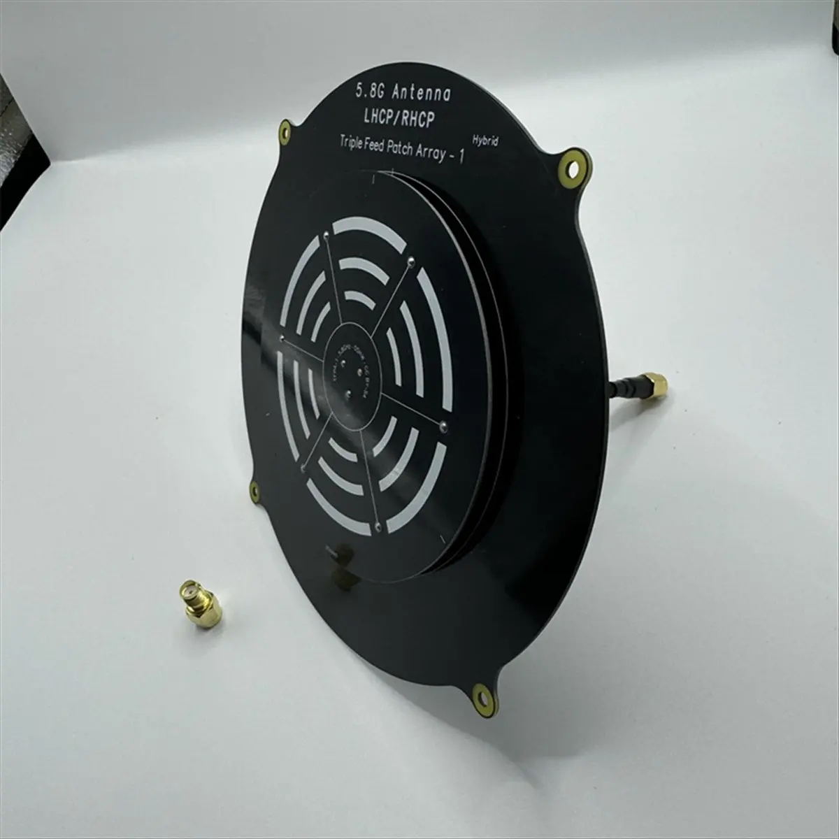 A64I 5.8GHz Triple Feed Patch Antenna 14dBi High Gain Directional LHCP RHCP FPV Antenna for FPV Drone RC Quadcopter