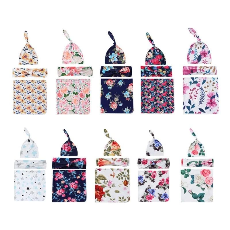 J15U بطانية قماط ناعمة للأطفال للجنسين من الموسلين، هدية تلقي هدية للأولاد والبنات #3