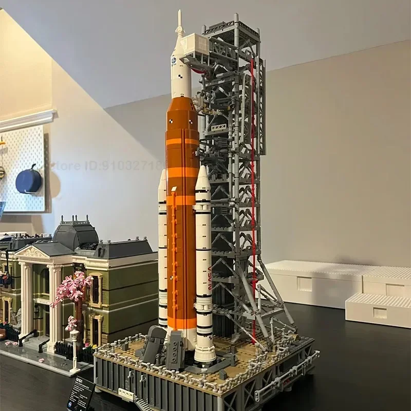 2024 New 10341  Artemis Space Launch System Building Block Mars Exploration Model Bricks Toys for Kids Adult Gifts