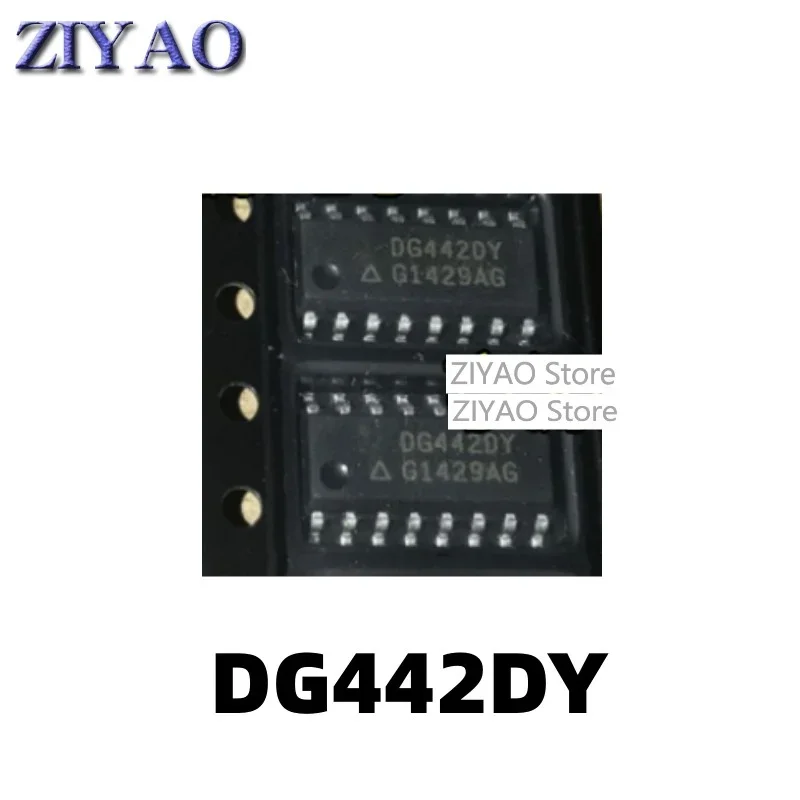 5PCS DG442DY DG442DYZ SMT SOP16 pin packaging interface chip DG442