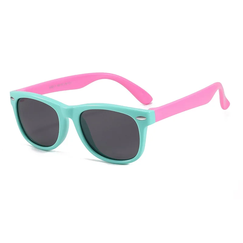 Nuovi occhiali da sole polarizzati per bambini Silicone Ragazzi Ragazze Occhiali da sole Bambini Bambino All'aperto Occhiali Shades Eyewear UV400