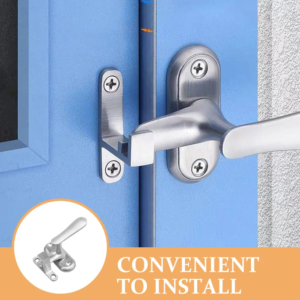 

Засов из нержавеющей стали для межкомнатных дверей, ворот, амбарных дверей, усиленный, с цилиндровым замком