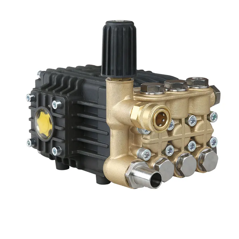 Bomba de émbolo de alta presión de 1450PSI 100bar, bomba de agua de alta presión con eje externo unido