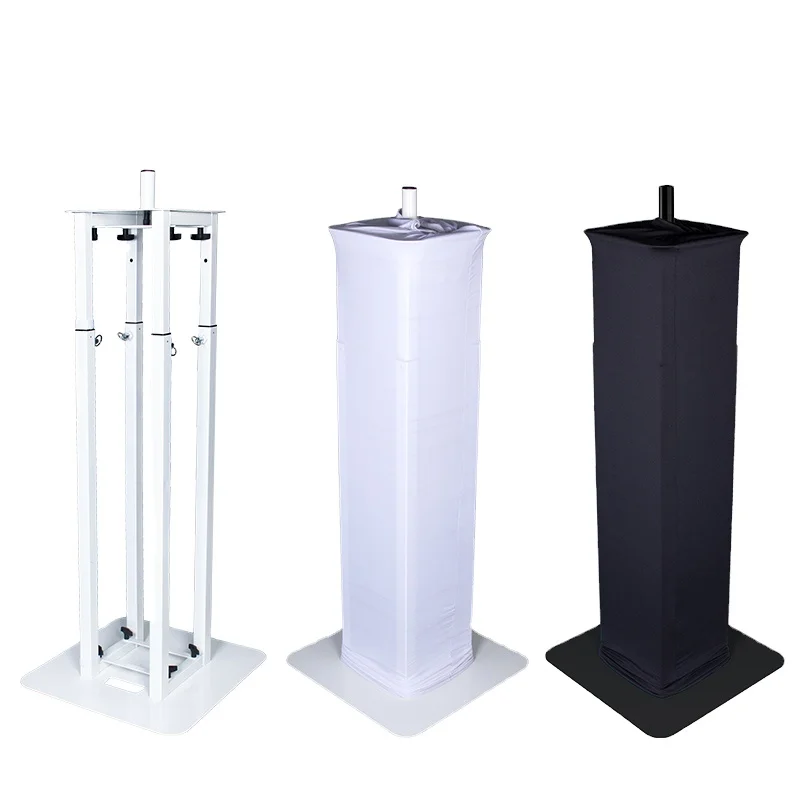 Yinyu Portable Speaker Totem Stand with Tote Bag Adjustable DJ Truss for PA Speakers, Events and Live Performances